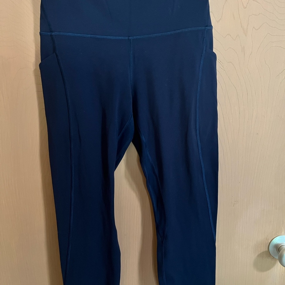 lululemon Align high-rise crop with pocket 23” true navy
